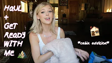 GRWM/ SHOPPING HAUL ( cabin edition) | Loren Gray