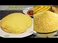 HOW TO MAKE FUFU | Cornmeal foufou