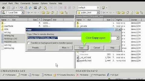 Uploading files using WinSCP | FastDot Cloud Hosting