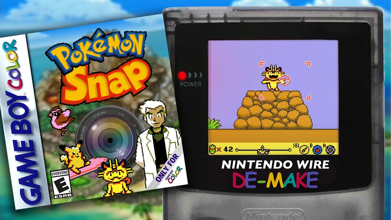 Pokémon Snap  Game Boy Color De-Make 