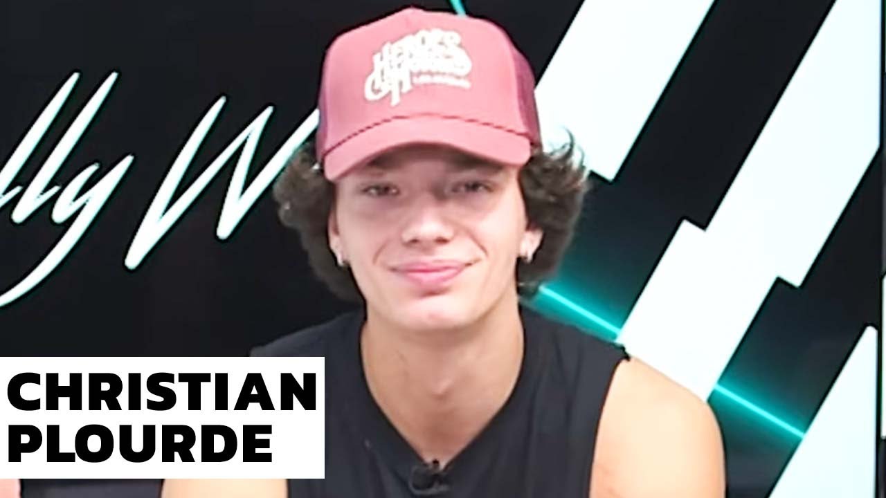Christian Plourde Talks Secret Projects, New Music, & How He Met Mads Lewis!! | Hollywire
