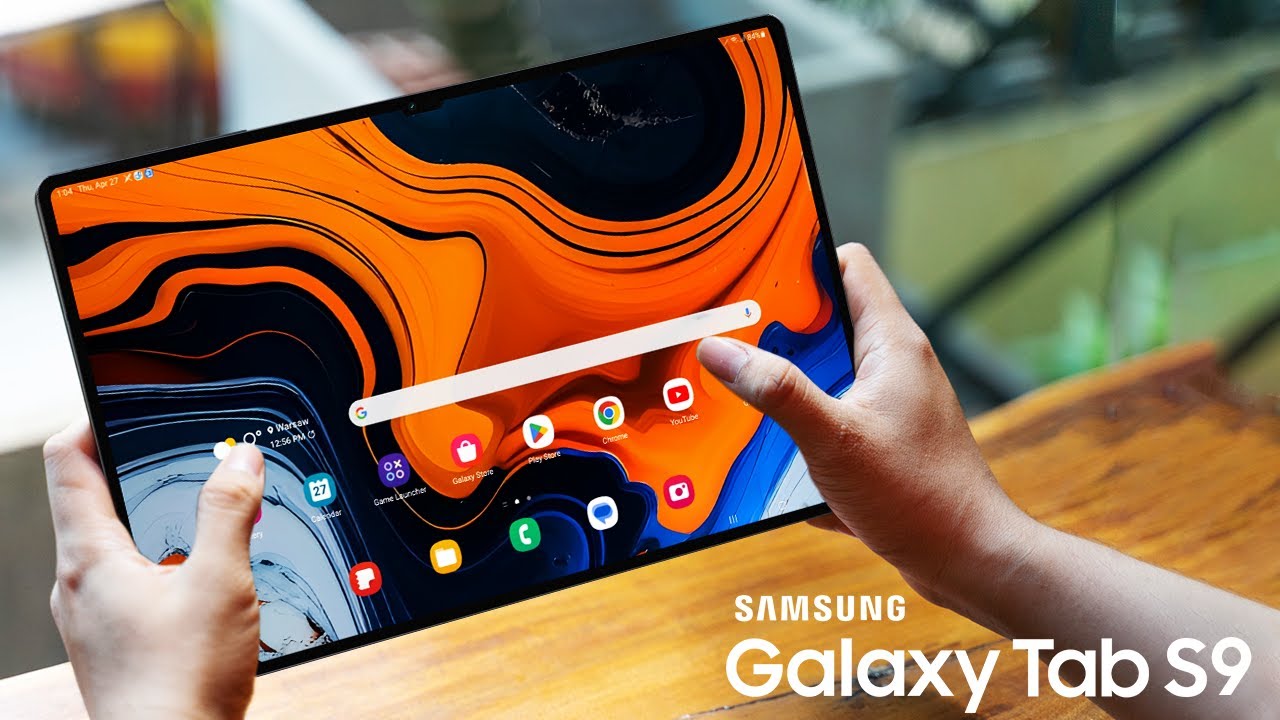 On a passé 15 minutes avec les Samsung Galaxy Tab S9, S9 Plus et S9 Ultra :  les sœurs Dalton