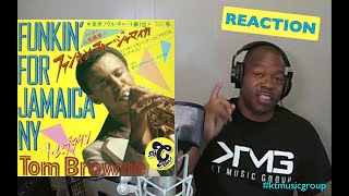 Tom Browne - Funkin' For Jamaica ("Official" Video) REACTION