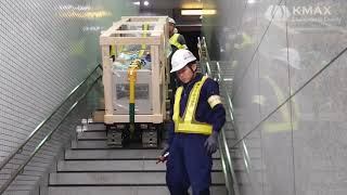 TT-66- Stair Climber Moving Protective Relay Panels for Japan Metro Station