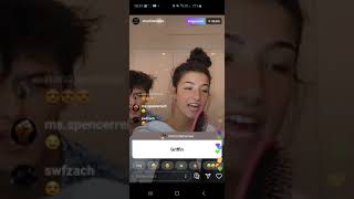Charli being Charli, Charli Damelio Instagram Live 07.11.2020 With Griffin and Dixie