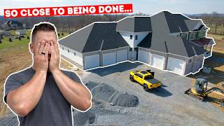 My DREAM HOUSE and Garage Build is ALMOST DONE!!! But there's one BIG Problem...