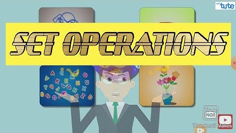 Set Operations || Grade 7 Mathematics