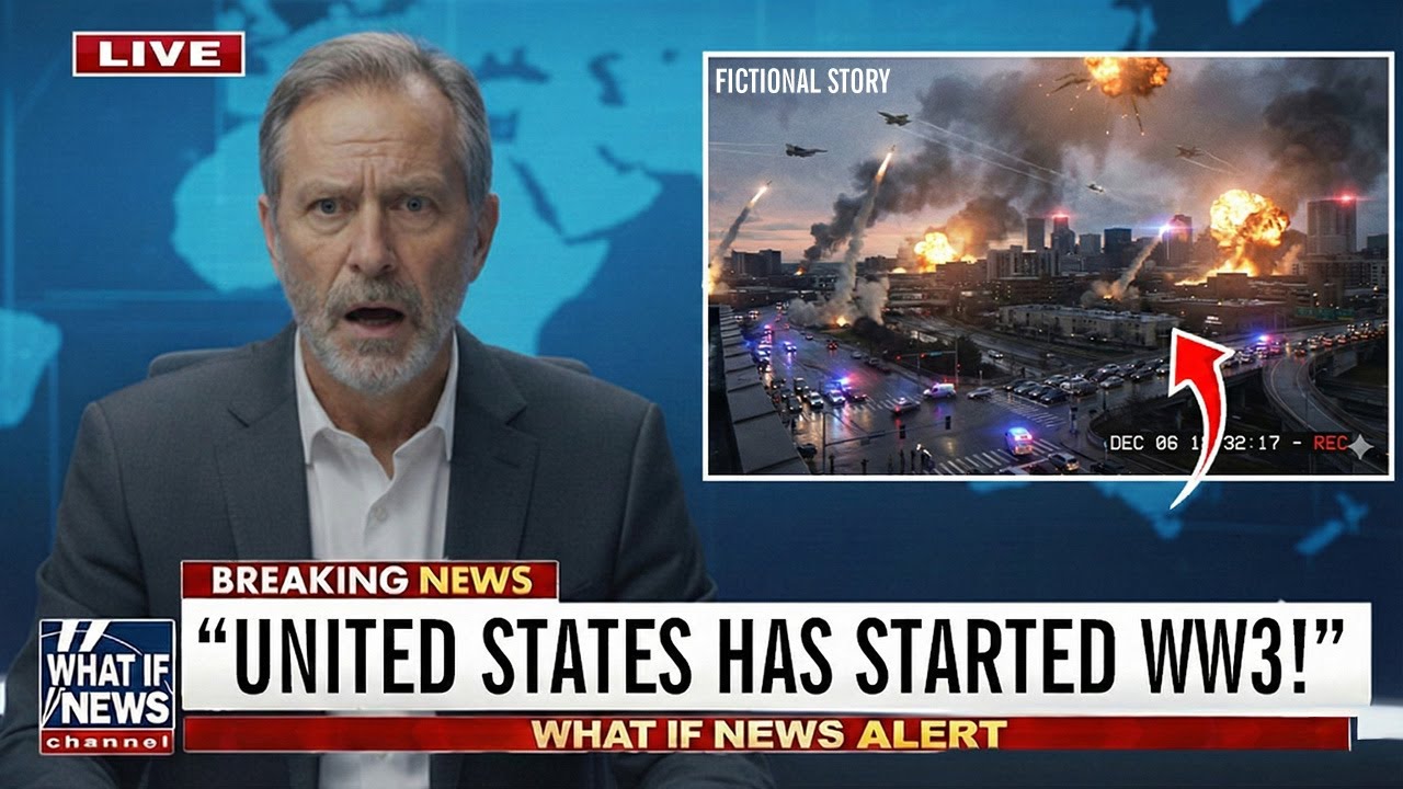 You're Watching The News When The United States Starts World War 3
