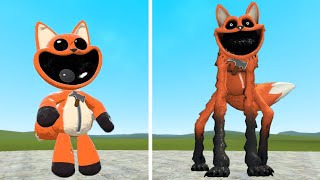EVOLUTION OF NEW CATNAP FOX JUMPSCARES POPPY PLAYTIME CHAPTER 3 In Garry's Mod!