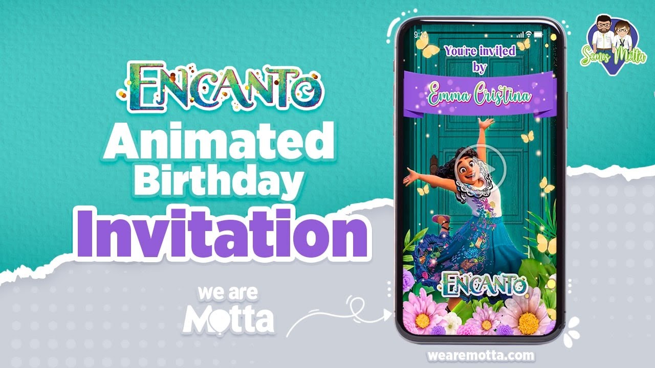 Encanto Birthday invitation 🌺 Mirabel Madrigal party