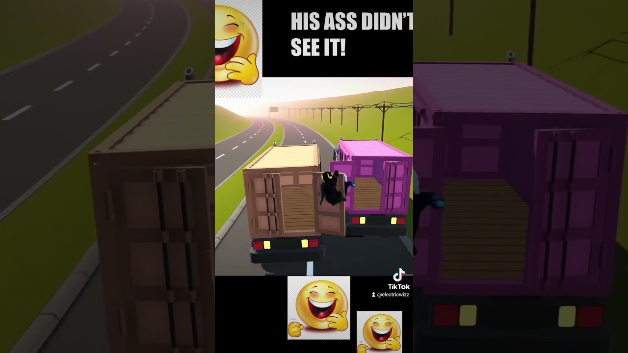 HE DIDNT NOTICE