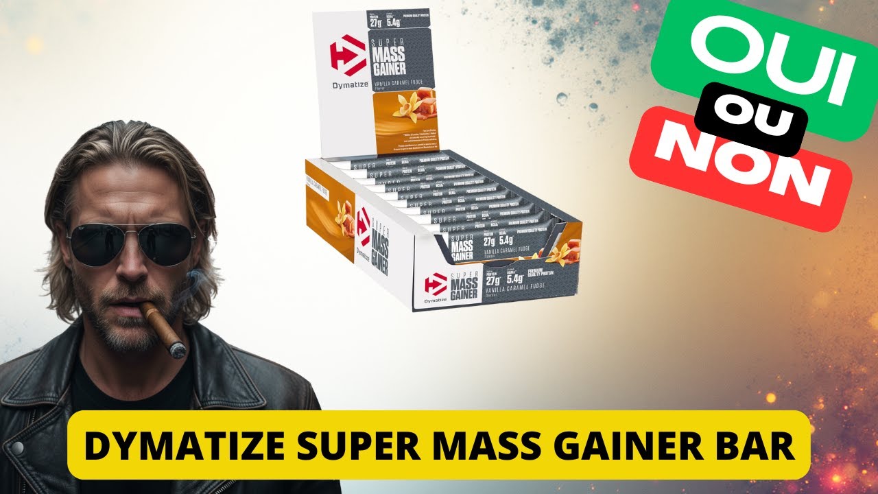 Les barres Dymatize Super Mass Gainer en 2025 : croissance ou risque caché ?