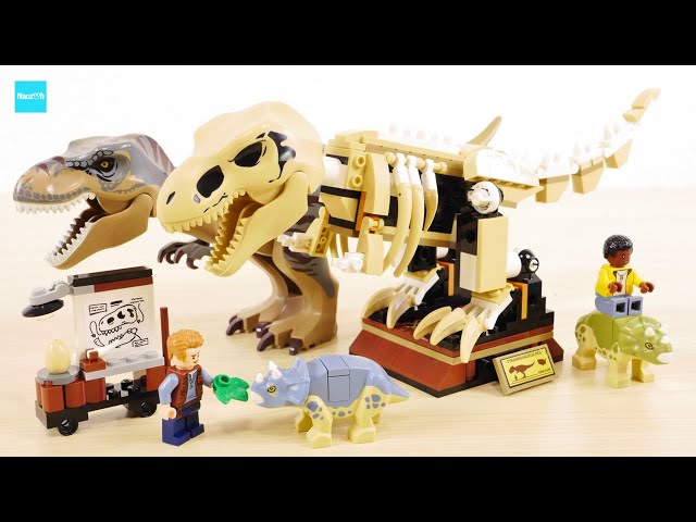 LEGO Jurassic World  T. rex Dinosaur Fossil Exhibition Speed