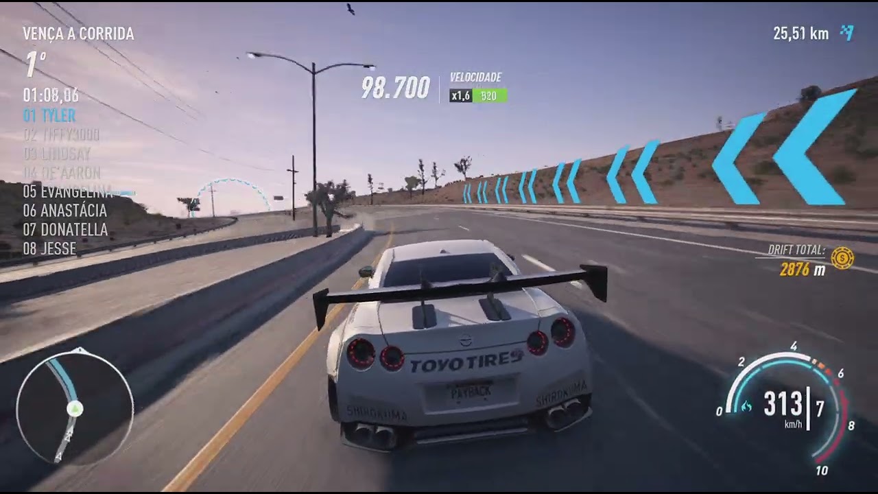 Nissan GT-R LBW Vencendo mais um desafio! Need for Speed Payback No PS5