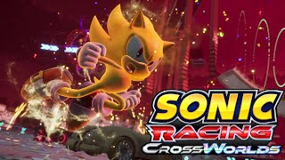 Sonic Racing: CrossWorlds - All Grand Prix as Super Sonic