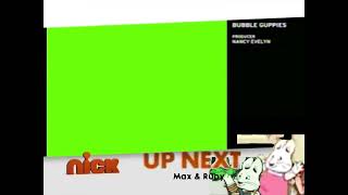 Nick Playdate Split Screen Credits 2011 Green Screen Up Next Max & Ruby