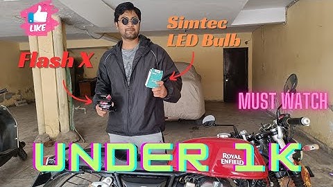 Best Hazard Flasher & LED System for Royal Enfield Continental GT 650 | Flash X | Simtec | DIY