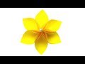 Origami flower tutorial  origami easy