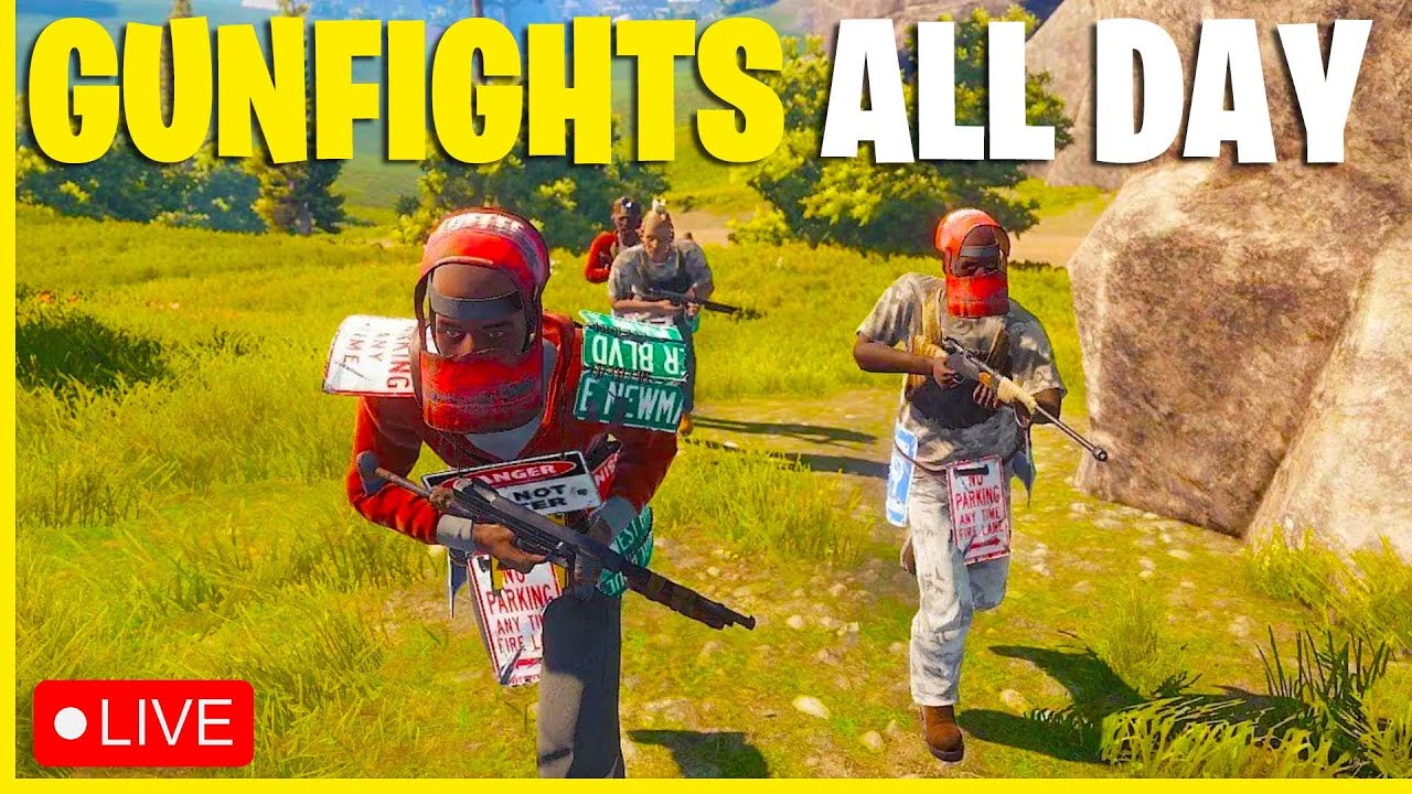 TIME TO GIT GUD - PRACTICING w/ GUNFIGHTS ALL DAY! | Rust Gameplay 2022 ...