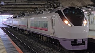 【特急ときわ53号】53M E657系K4編成 北千住駅 通過シーン