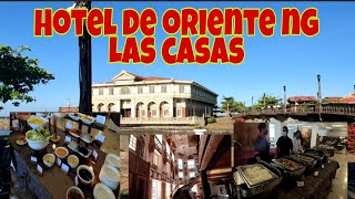 Las Casas filipinas de acuzar | Breakfast and tour inside Hotel de oriente replica