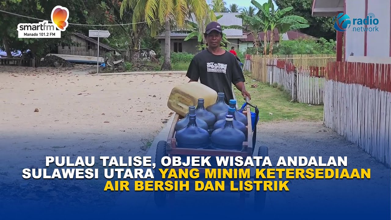 KEINDAHAN ALAM DENGAN PASIR PUTIH YANG BEGITU INDAH DI PULAU TALISE
