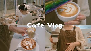 CAFE VLOG ☕️ I have BIG NEWS for you all ,,, 👩🏻☕️👶🏻 screenshot 3