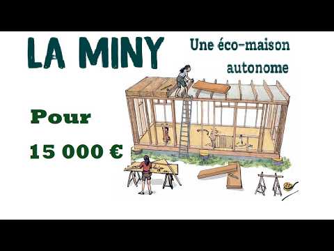 Tour of a self-built tiny house for €15,000