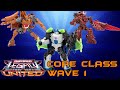 Transformers legacy united core class bouldercrash energon megatron  tasmania kid  transformers