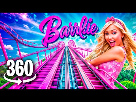 VR'Da Barbi̇E Roller Coaster Aklinizi BaşInizdan Alacak 😲 Bu 360º Vi̇Deoyu şİMdi̇ İZleyi̇N!