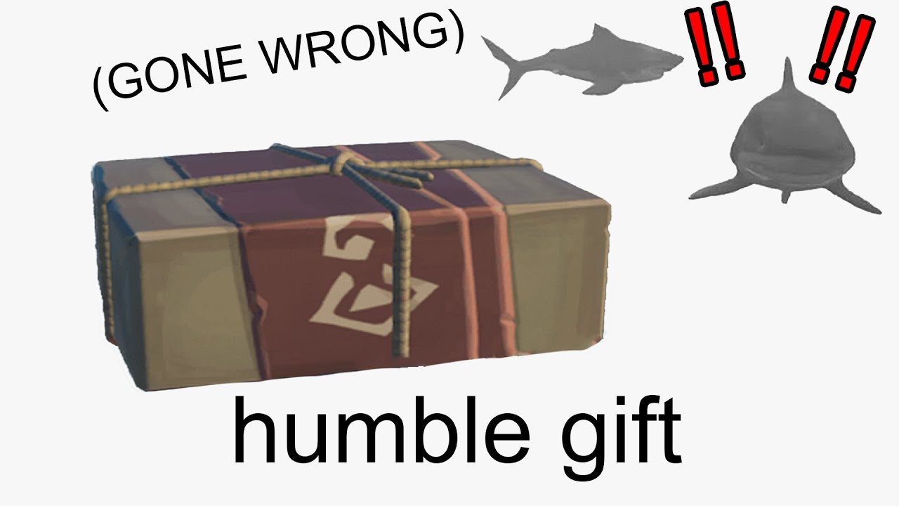 Sea of Thieves but I swim a humble gift across
