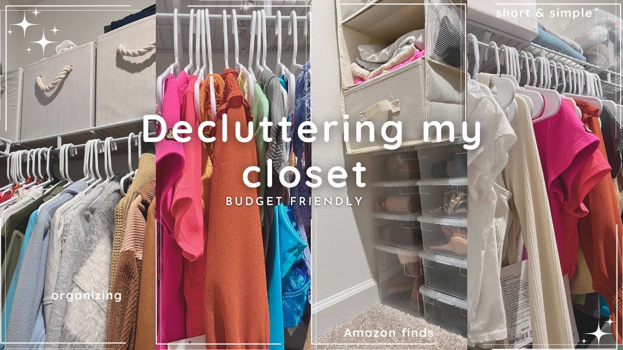 CLOSET CLEAN OUT| First Time Cleaning Closet After 4 years - YouTube