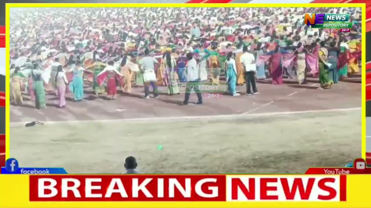 Bagurumba Dance as 10,000 Bodo Artists Set to Perform at Sarusajai Stadium 