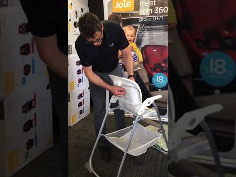 Joie Snacker High Chair Seat Cover Removal Youtube