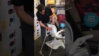 Joie Snacker high chair seat cover removal