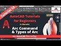 Arc Command in AutoCAD | मराठीतून AutoCAD शिका एकदम सोप्या पद्धतीने | #12