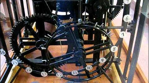 Richard of Wallingford clock. Foliot escapement. I