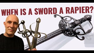 What makes a sword a RAPIER?