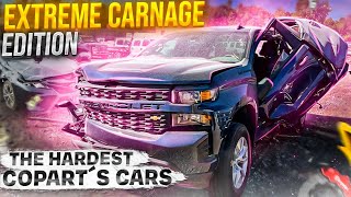 Copart Walk Around 8-21-22 + Severe Carnage Edition!!