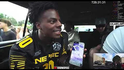 ISHOWSPEED SAFETY STRAP BREAKS WHILE BUNGEE JUMPING IN LAS VEGAS. #ishowspeed #vegas #bungeejumping