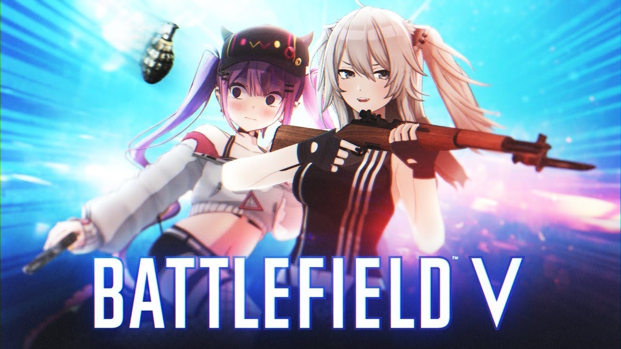 【BF5】初めてBF5を遊ぶトワ様の後ろでお弁当くばる予定【獅白ぼたん視点/ホロライブ】