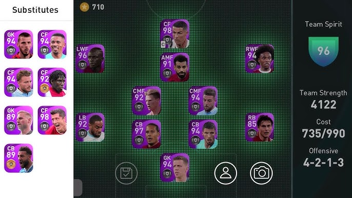 Pes Mobile 2017 - Do you know? pes17 have 81 black ball player