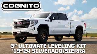 Cognito 3' Ultimate Leveling Kit with Fox FRS 3.0 IBP Shocks for '19'24 Silverado/Sierra 1500