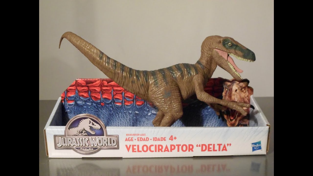 velociraptor jurassic park juguete