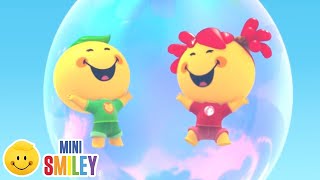 Bubbles in the bath | Mini Smiley | 45' Compilation | Songs and Nursery Rhymes for Kids
