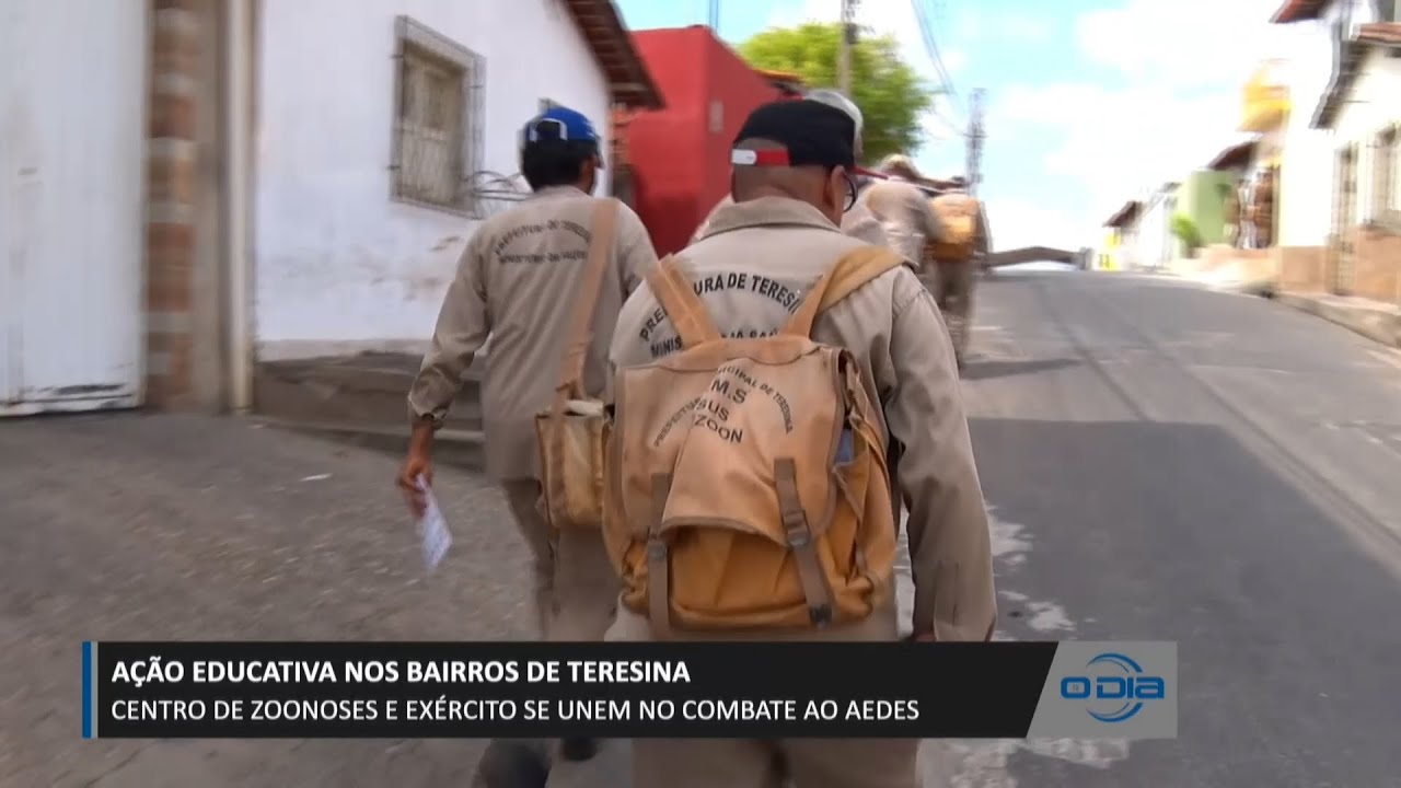 Ação educativa nos bairros de Teresina conscientiza sobre transmissão de Dengue 29 11 2023