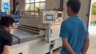 Balsa Grooving and Slotting Machine Tested Successfully in ZZCHRYSO Factory