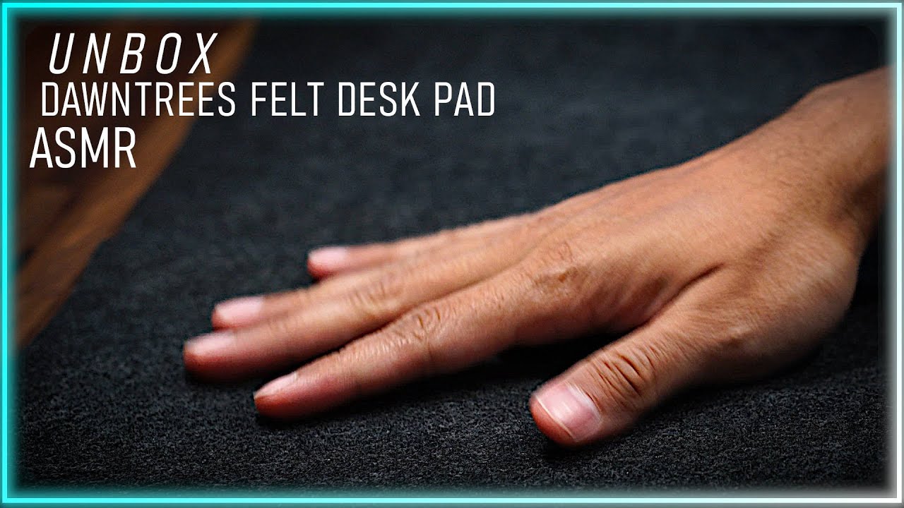 DAWNTREES Non-Slip Felt Desk Pad| Desk Pad Protector |Office Felt Desk Mat |Keyboard Pad 35.5 x 15.7 Inches Extra Large Felt Mouse Pad 