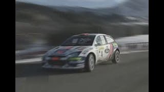 Camera Car Carlos Sainz Vs. Colin Mcrae Vs. Francois Delecour On Ford Focus Wrc - Monte Carlo 2001