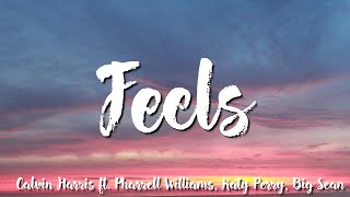 Calvin Harris  ft  Pharrell Williams, Katy Perry, Big Sean -  Feels (Lyrics)